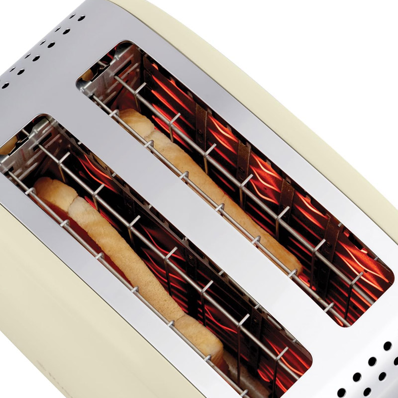 Grille Pain RUSSEL HOBBS Colours Plus 26551-56 1670W - Crème - Image 5