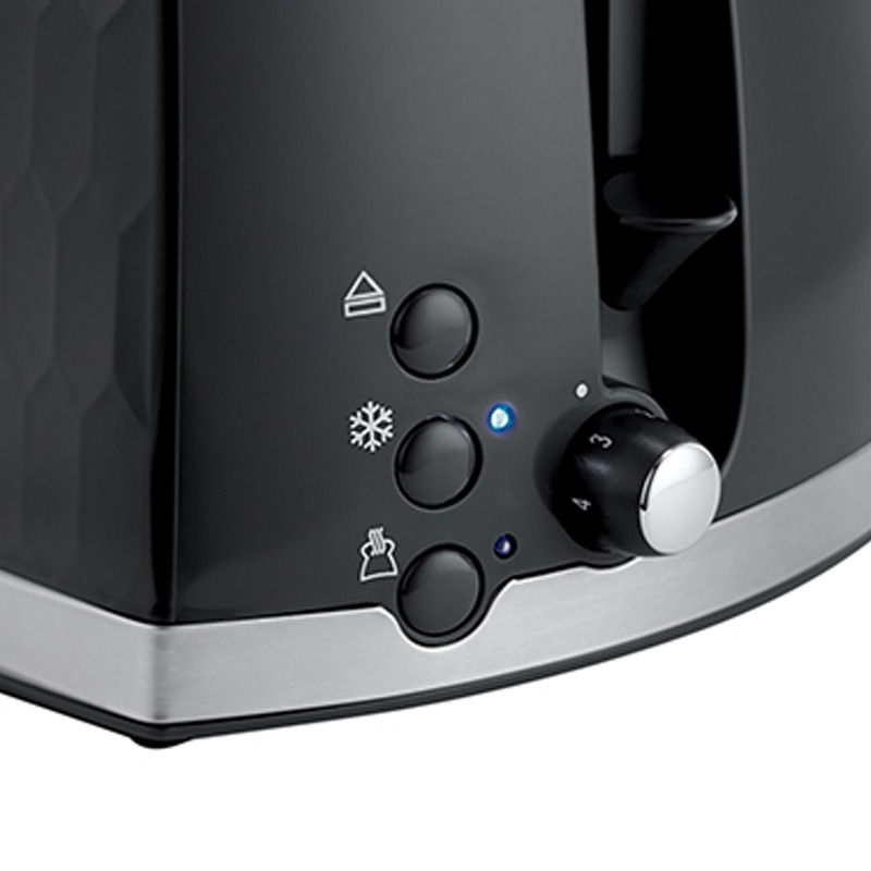 Grille Pain RUSSELL HOBBS Honeycomb 850W - Noir - Image 5