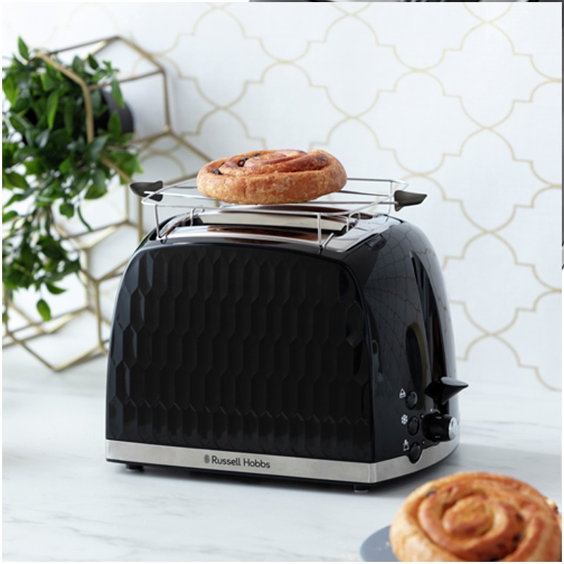 Grille Pain RUSSELL HOBBS Honeycomb 850W - Noir - Image 6