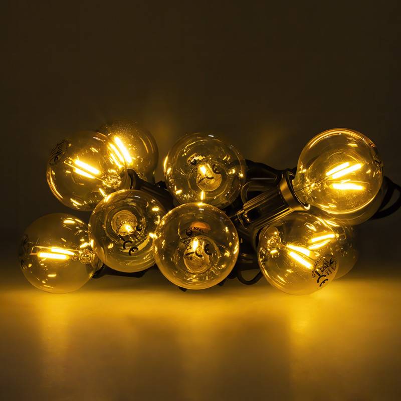 Guirlande Solaire LED Forever Light SUNARI FLS-125 10 Ampoules - Image 2