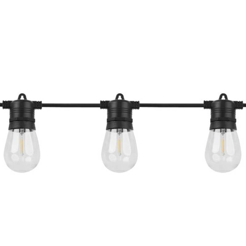 GUIRLANDE SOLAIRE LED FOREVER LIGHT SUNARI FLS-60 10 AMPOULES - Noir - Image 3