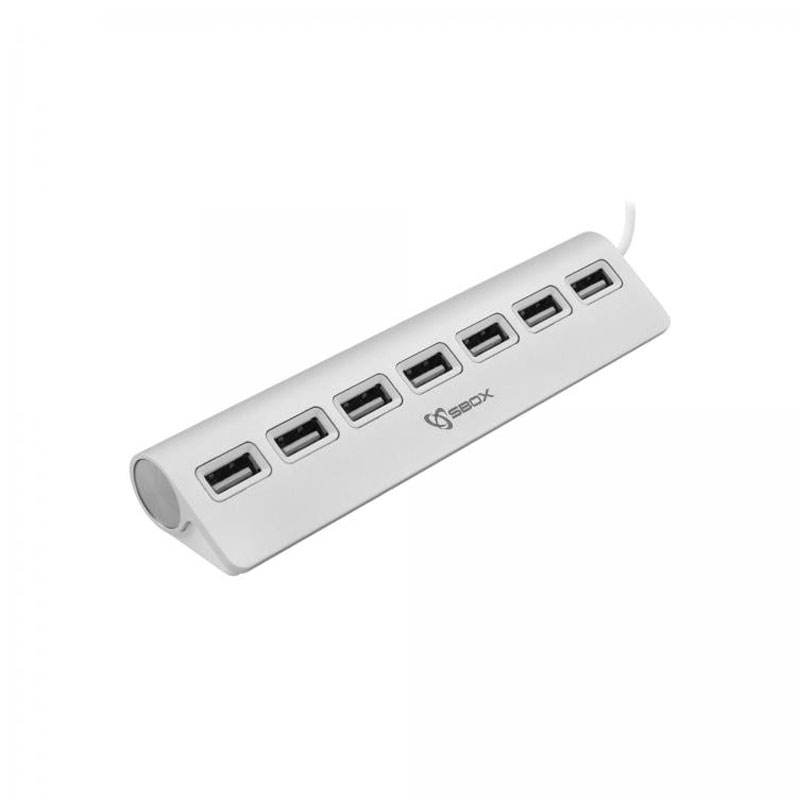 HUB USB SBOX H-207 7 ports - Silver
