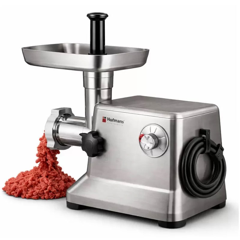 Hachoir à viande HOFFMANS HM-279 3000W - Inox - Image 2