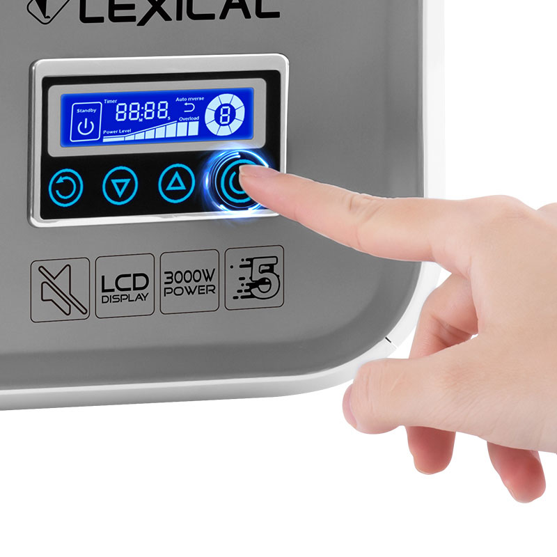 Hachoir a viande LEXICAL LMG-2090 3000W - Gris - Image 2