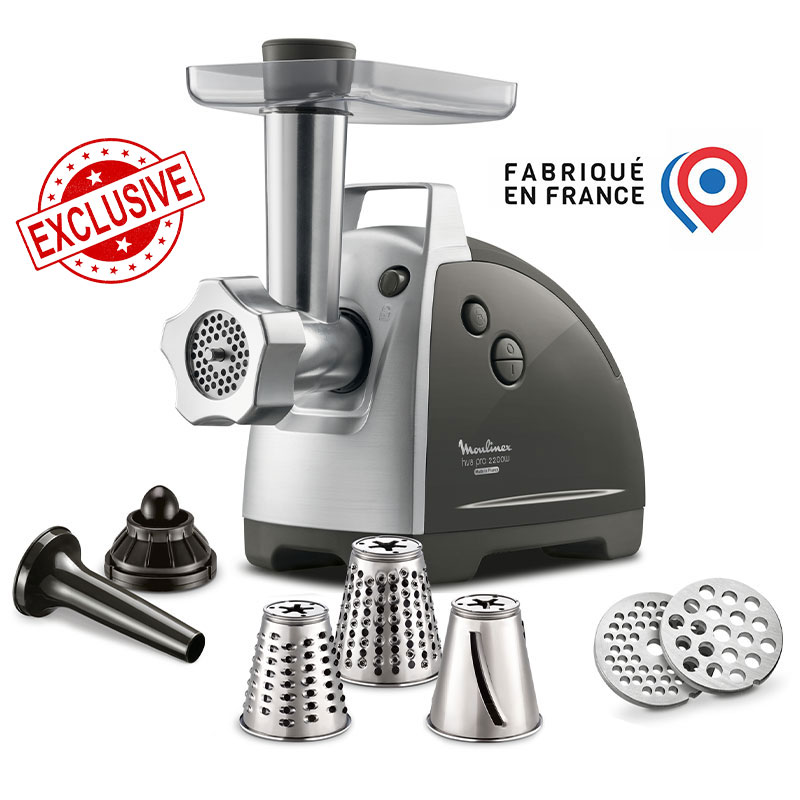 Hachoir à Viande MOULINEX HV8 Pro ME687832 2200W - Noir