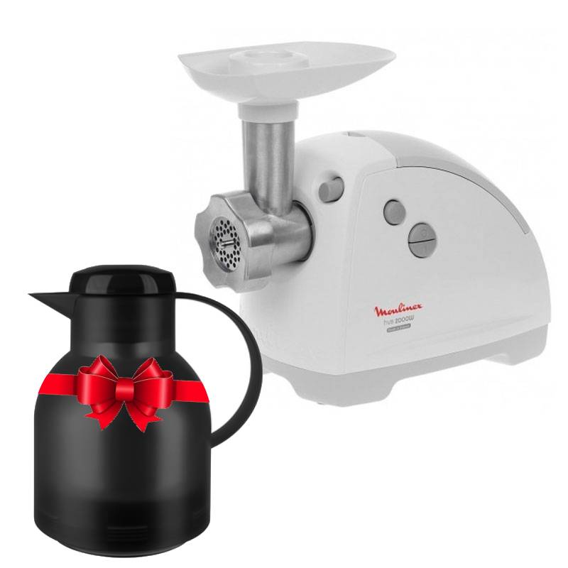 Hachoir à Viande MOULINEX HV8 ME620 2000Watts + Carafe Isotherme TEFAL, Photo boutique MyTek chez MyTek