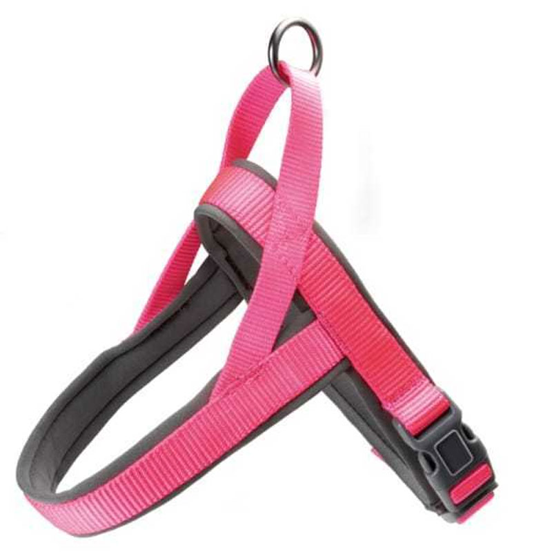 Harnais RECORD Nylon Rembourré - Fuchsia