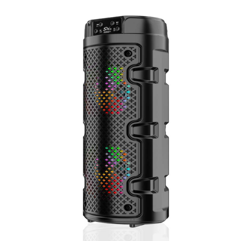 Haut Parleur Bluetooth Lumineux ZQS-4271 - Noir