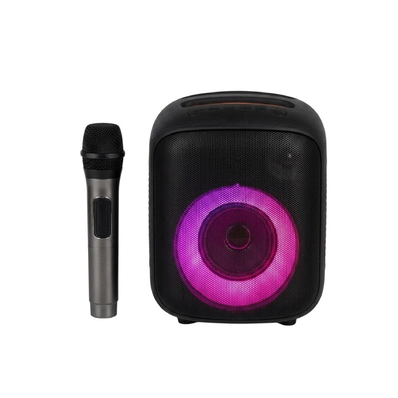 Haut Parleur Bluetooth RGB JBK-1407 Avec Micro - Noir