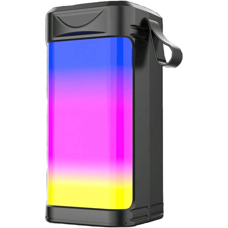 Haut-parleur Bluetooth ZQS-1206 RGB - Noir