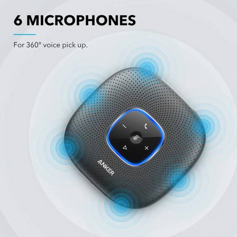 Haut Parleur De Conférence Anker A3301011 Bluetooth - Noir - Image 2