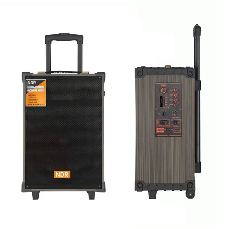 Haut Parleur Double Mode NDR NDB-V12 Avec telecommande et 2 micros  - Noir - Image 3