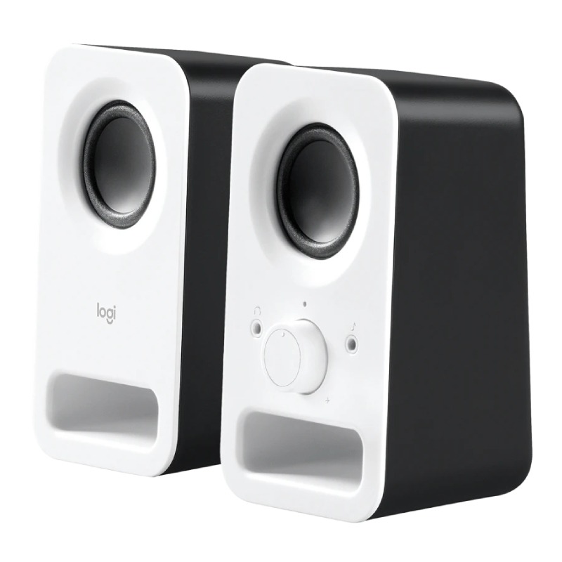 Haut Parleur Filaire LOGITECH Z150B Stéréo - Blanc - Image 2