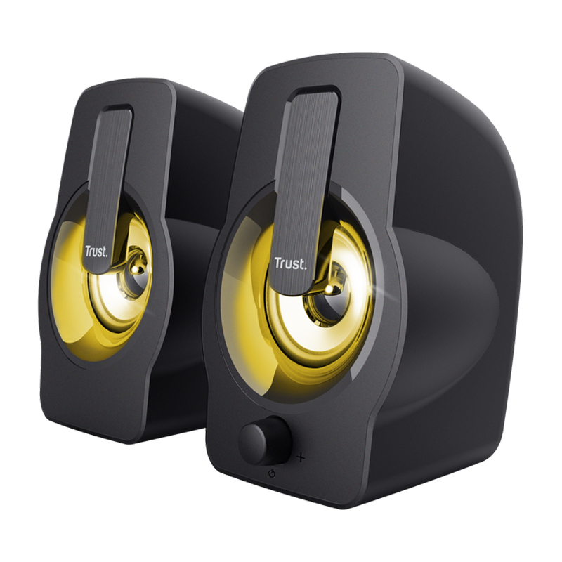 Haut Parleur Filaire TRUST GEMI RGB - Noir - Image 4