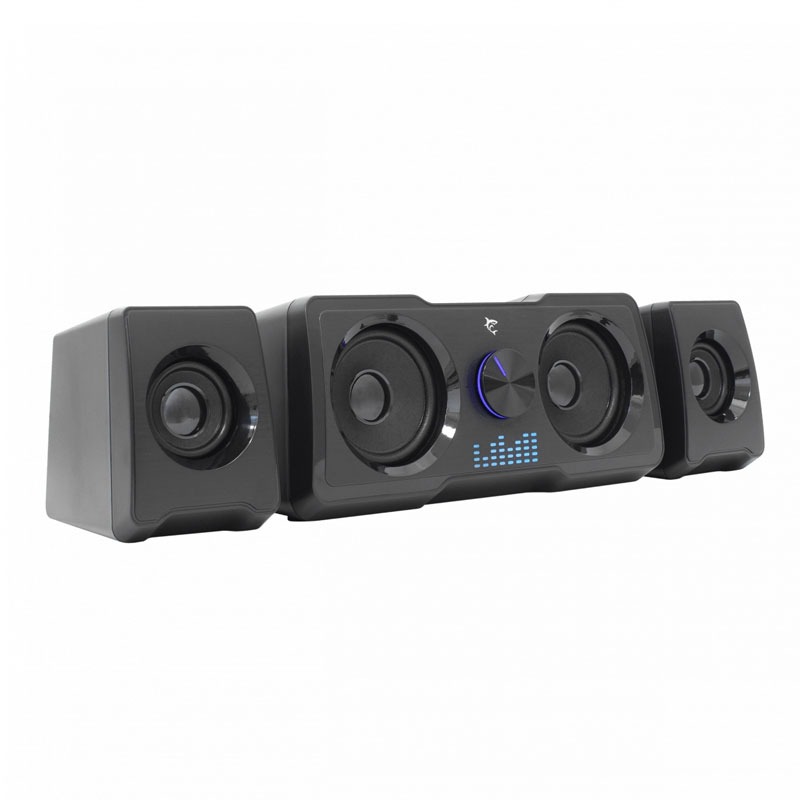 Haut parleur Gamer 2.2 WHITE SHARK Mood RGB - Noir - Image 2