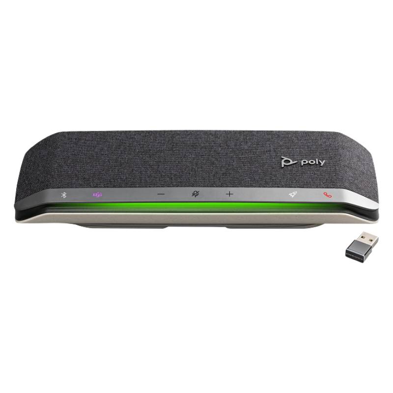 Haut-parleur Intelligent Poly Sync 40+ - Argent - Image 2