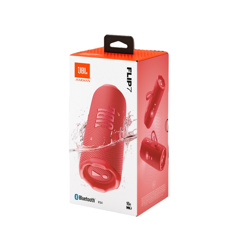 Haut Parleur JBL Flip 7 Bluetooth - Rouge  - Image 9