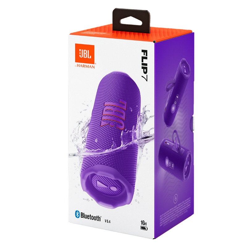 Haut Parleur JBL Flip 7 Bluetooth - Violet - Image 9