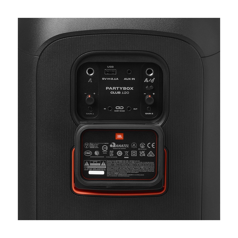 Haut Parleur Sans Fil JBL PARTYBOX CLUB 120 - Noir - Image 5