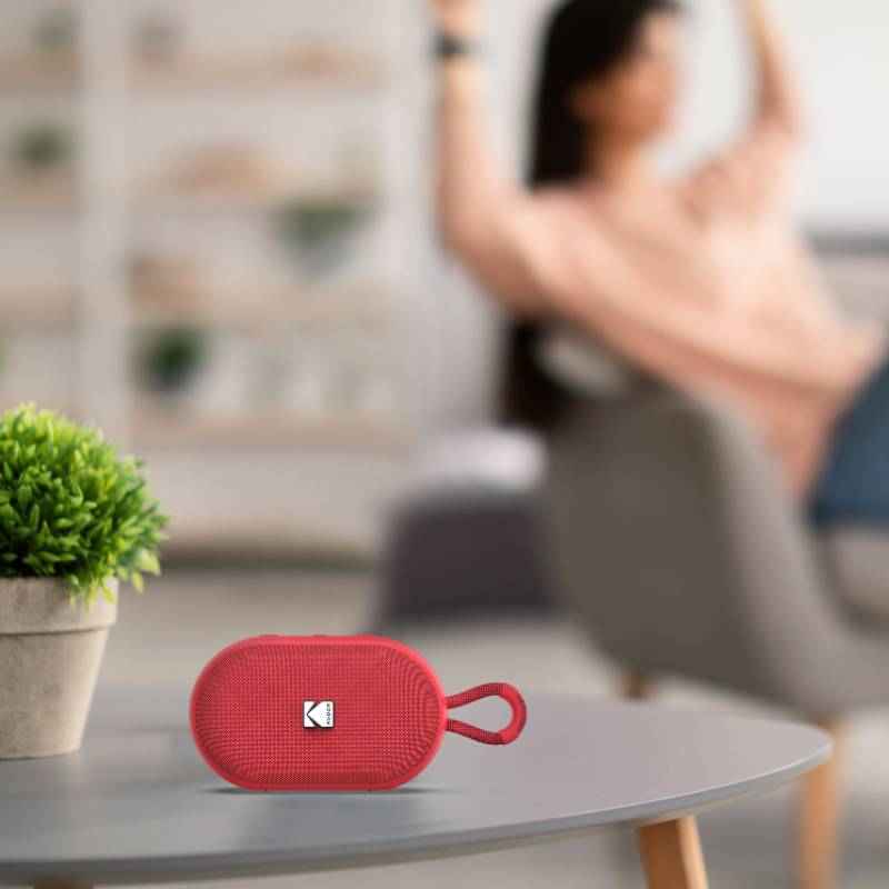 Haut Parleur KODAK Sans Fil PWS2284 IPX7 6W - Rouge - Image 2