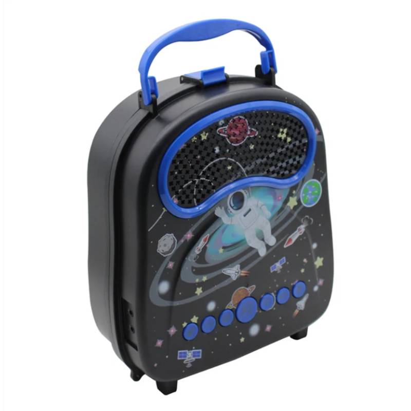 Haut Parleur Portable Meimi MK20 pour enfant avec 2 micros - Noir - Image 2