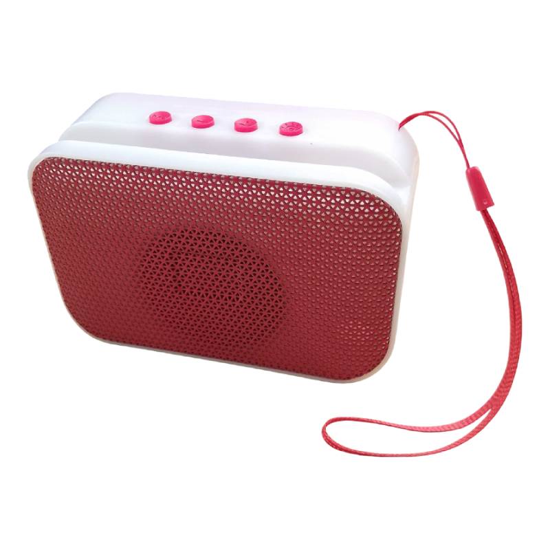 Haut Parleur Sans Fil A011 Avec Emplacement Carte mémoire et Radio FM - Blanc - Image 2