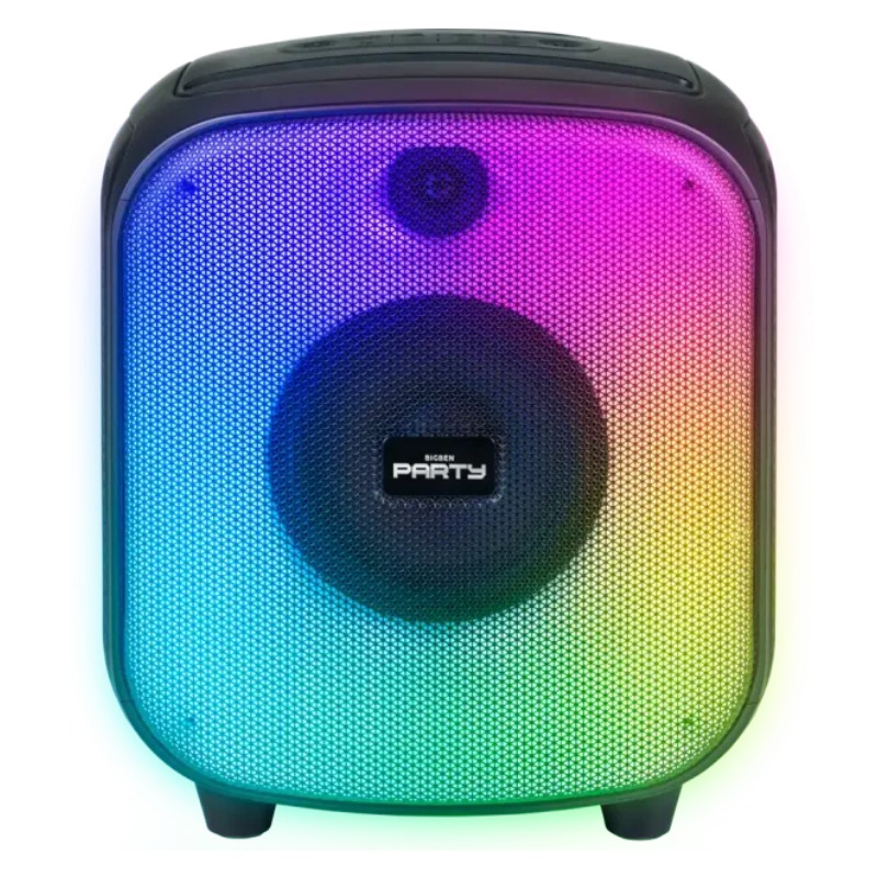 Haut-Parleur Sans Fil BIGBEN lumineux Cube - Noir, Photo boutique MyTek chez MyTek