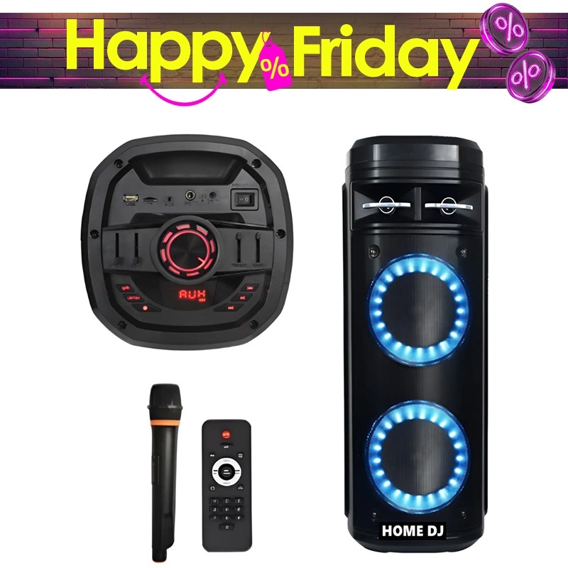 Haut Parleur Sans Fil HOME DJ FUN - Noir(FG206-06), Photo boutique MyTek chez MyTek