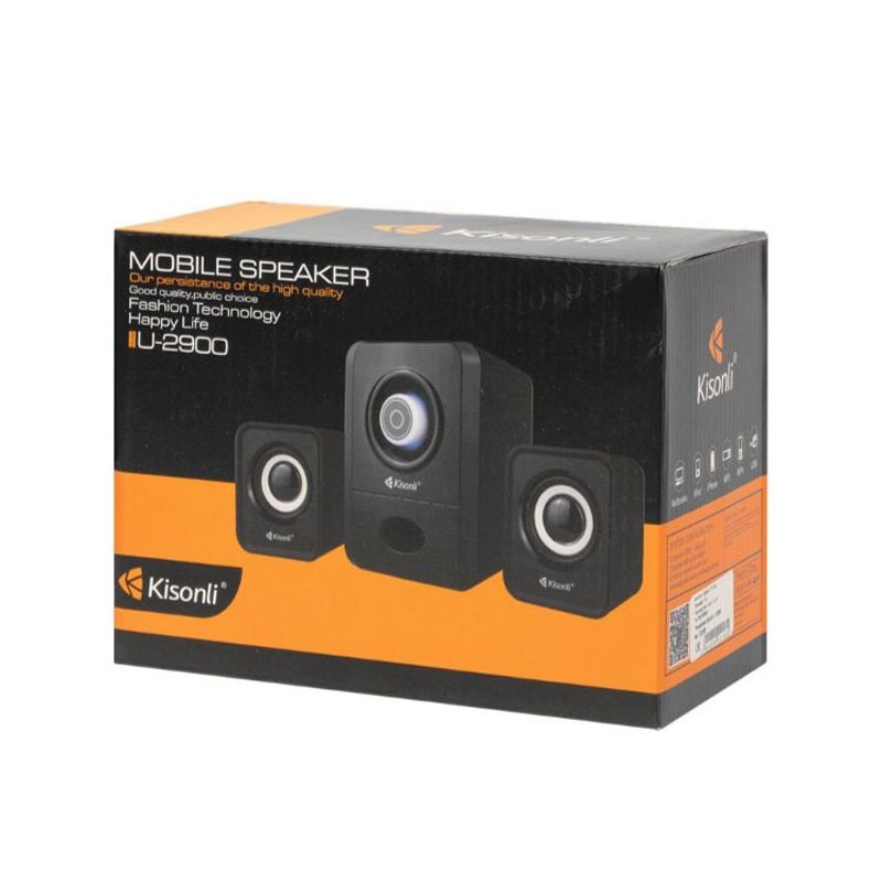 Haut-parleur Sans Fil KISONLI U-2900-BT Mobile - Noir - Image 2
