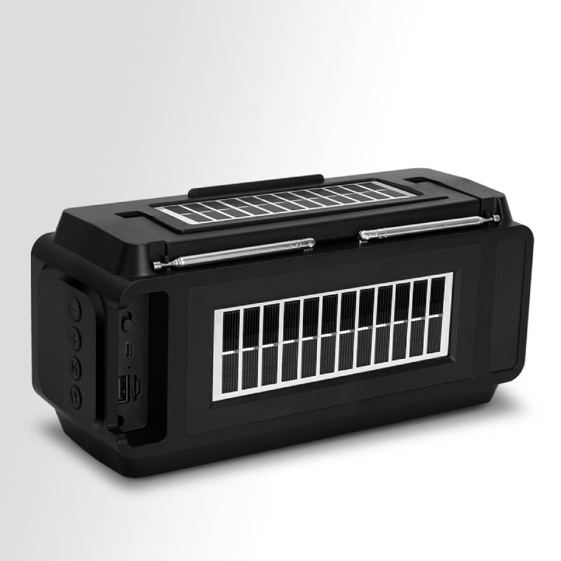 Haut Parleur Sans Fil Portable Avec Torche SY-933 - Noir - Image 2