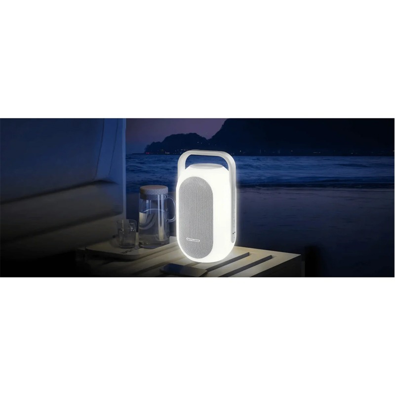 Haut Parleur MUSE Sans Fil Portable ML-625 BT – Blanc - Image 2