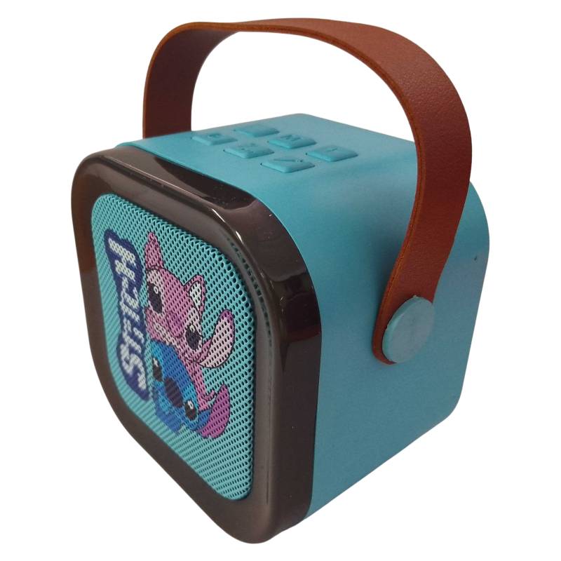 Haut Parleur Sans Fil Stitch Avec Micro - Bleu - Image 3