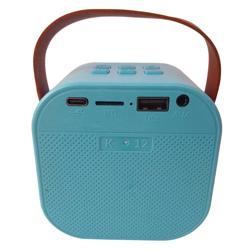Haut Parleur Sans Fil Stitch Avec Micro - Bleu - Image 4