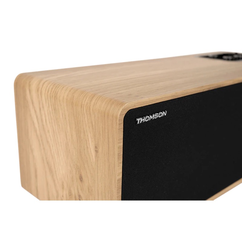 Haut Parleur Sans Fil THOMSON Résidentielle Cosy WS852 - Bois - Image 4