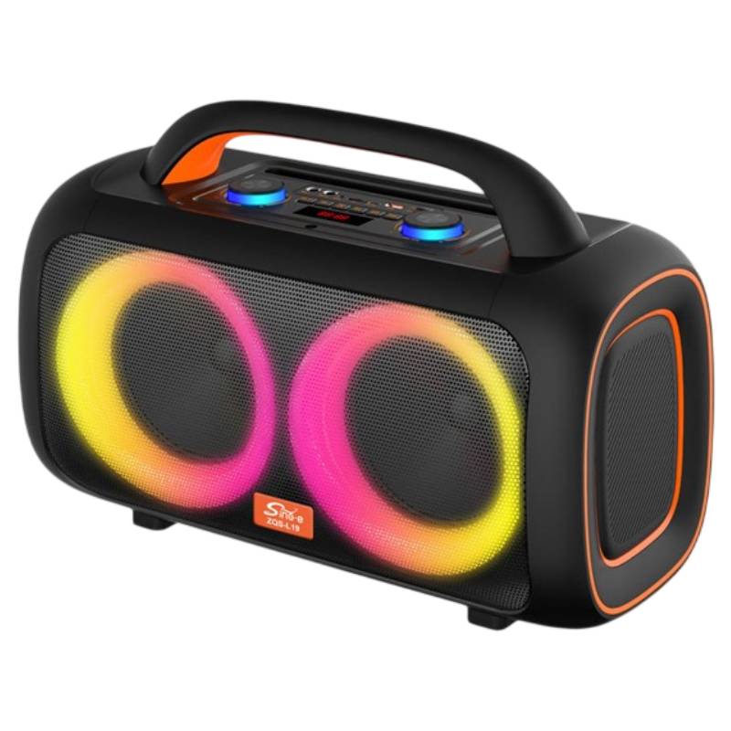 Haut Parleur Sans Fil ZQS L19 Avec Télécommande et Microphone - Noir - Image 2