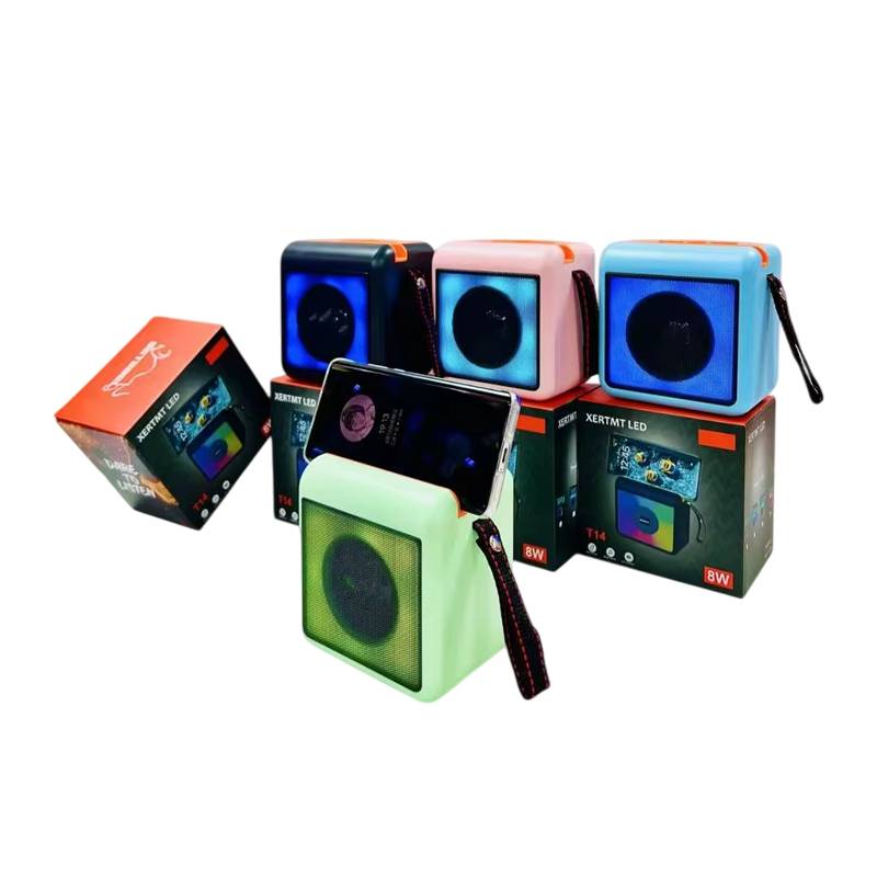 Haut Parleur T14 Sans Fil 8 W Avec Support Téléphone - Noir - Image 2