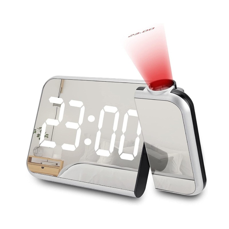 Horloge De Projection À Miroir À LED - DS-8590L
