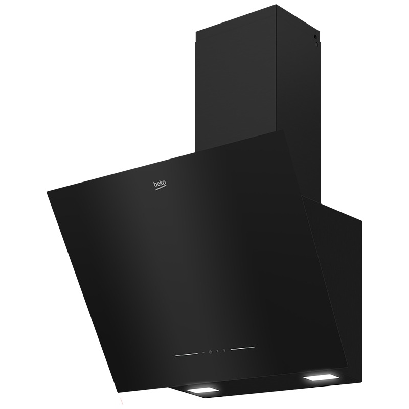 Hotte Décorative BEKO BHCA62442BBH 60cm - Noir Laqué - Image 2