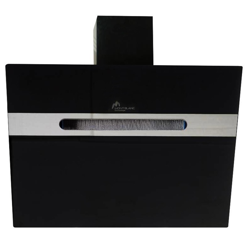 Hotte Décorative MONTBLANC HD60XB 60 cm - Noir&Inox
