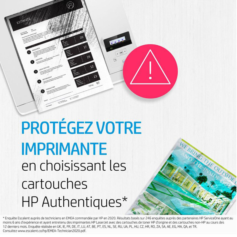 Cartouche de toner HP 80A LaserJet noir originale / 2560 pages CF280A - Image 3