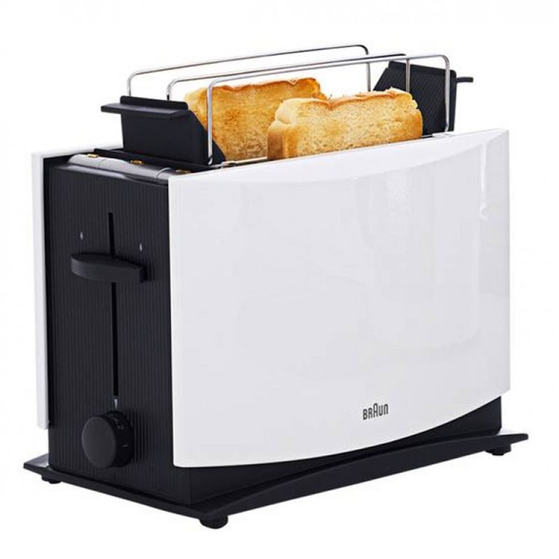 Grille Pain BRAUN HT450 1000W - Blanc - Image 2