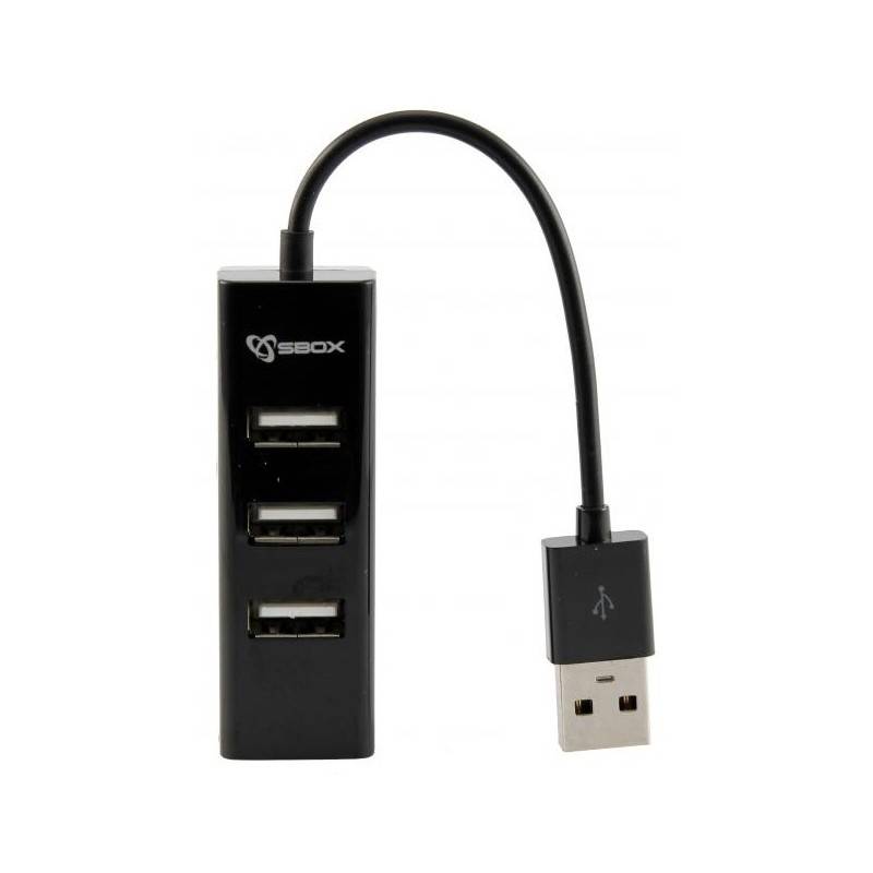 Hub SBOX H-204N USB 2.0 4 Ports - Noir - Image 2