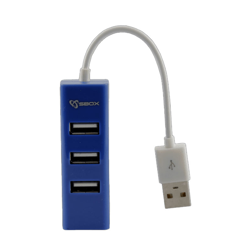 Hub SBOX H-204 USB 2.0 4 Ports - Bleu - Image 2