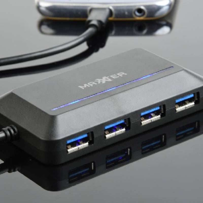 HUB USB 3.1 Type-C 4 ports GEMBIRD ACT-HUB3C-4P - Noir - Image 3
