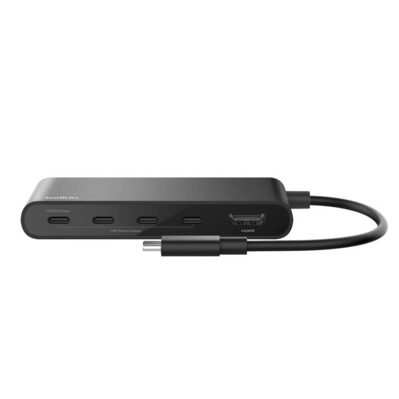 Hub USB Belkin AVC021HQBK 5 ports USB Type-C et HDMI 4K - Noir - Image 2