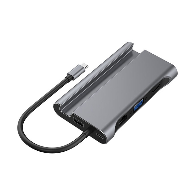 Hub USB HAVIT 4001 Type-C 7EN1 - Gris - Image 3
