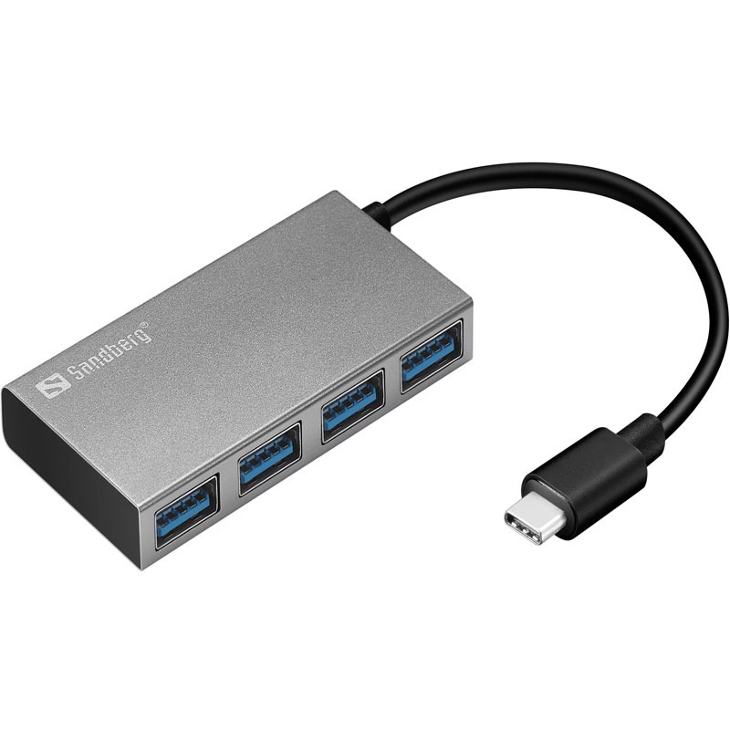 Sandberg USB-C to 4 xUSB 3.0 Pocket Hub, Photo boutique MyTek chez MyTek