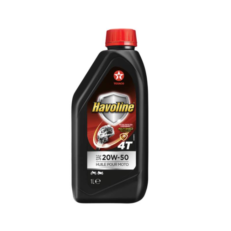 Huile moteur moto Havoline 4 Temps SAE 20W-50 1L