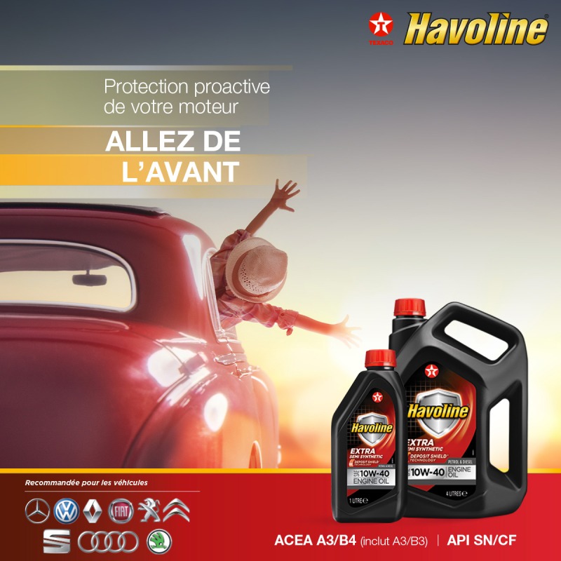 Huile Moteur Semi-Synthétique HAVOLINE Extra SAE 10W-40 - Image 2