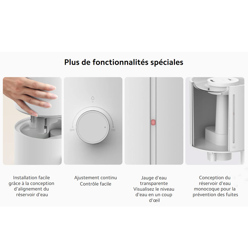 Humidificateur D'air XIAOMI BHR6605EU 2L - Blanc - Image 6